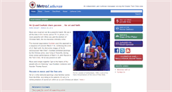 Desktop Screenshot of metrolutheran.org