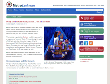 Tablet Screenshot of metrolutheran.org